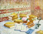 Still Life with Books, - Vincent Van Gogh Oil Painting