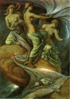 The Fates Gathering in the Stars - Oil Painting Reproduction On Canvas