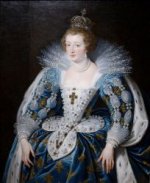 Anna of Austria, queen of France, mother of king Louis XIV. - Oil Painting Reproduction On Canvas