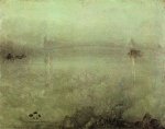 Nocturne: Silver and Opal - James Abbott McNeill Whistler Oil Painting