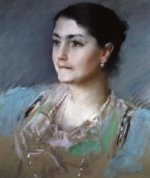 Portrait of Mrs. William Chase - Oil Painting Reproduction On Canvas