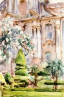 A Palace and Gardens, Spain - John Singer Sargent Oil Painting