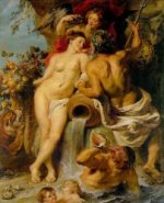 The Union of Earth and Water - Peter Paul Rubens oil painting