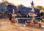 Boboli Gardens - John Singer Sargent oil painting