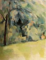 Morning in Provence - Paul Cezanne Oil Painting