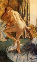 After the Bath 8 - Edgar Degas Oil Painting
