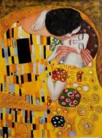 The Kiss II - Oil Painting Reproduction On Canvas Gustav Klimt Oil Painting