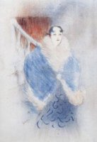 Elsa, Known as the Viennese - Henri De Toulouse-Lautrec Oil Painting