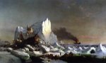 Sealers Crushed by Icebergs - William Bradford Oil Painting