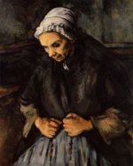 Old Woman with a Rosary - Oil Painting Reproduction On Canvas