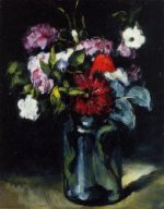 Flowers in a Vase II - Paul Cezanne Oil Painting
