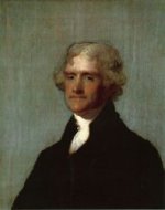 Thomas Jefferson (The Edgehill Portrait) - Gilbert Stuart Oil Painting
