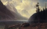 Lake Louise - Albert Bierstadt Oil Painting