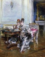 Confidences - Oil Painting Reproduction On Canvas