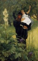 The Widower - James Tissot Oil Painting