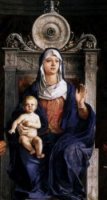 San Giobbe Altarpiece (detail) II - Giovanni Bellini Oil Painting