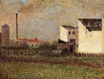 Suburb - Georges Seurat Oil Painting