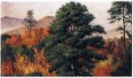 Autumn Scene in the North Carolina Mountains II - William Aiken Walker Oil Painting
