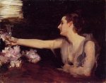 Madame Gautreau Drinking a Toast - Oil Painting Reproduction On Canvas