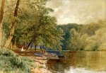 Rowboats for Hire - Alfred Thompson Bricher Oil Painting
