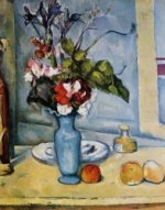 The Blue Vase II - Paul Cezanne Oil Painting