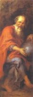 Democritus. - Peter Paul Rubens Oil Painting