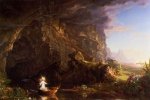 The Voyage of Life: Childhood - Thomas Cole Oil Painting