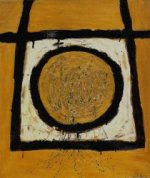 Modern Abstract-Square and Circle - Oil Painting Reproduction On Canvas