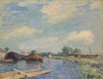 Canal at Saint-Mammes - Oil Painting Reproduction On Canvas