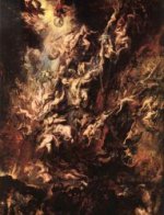 The Fall of the Damned - Peter Paul Rubens Oil Painting