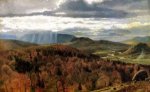 Autumn Landscape-Shelburne, VT - John George Brown Oil Painting