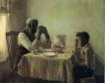 The Thankful Poor -Henry Ossawa Tanner Oil Painting