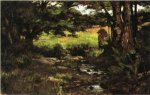 Brook in Woods - Theodore Clement Steele Oil Painting
