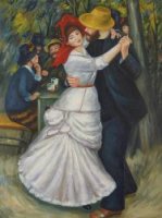 Dance at Bougival III - Pierre Auguste Renoir Oil Painting