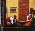 Room in New York - Edward Hopper Oil Painting