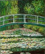 The Japanese Bridge II - Claude Monet Oil Painting