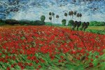 Field with Poppies III - Vincent Van Gogh Oil Painting