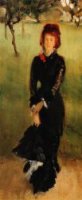 Madame Edouard Pailleron (study) - Oil Painting Reproduction On Canvas