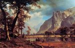 Yosemite Valley II - Albert Bierstadt Oil Painting