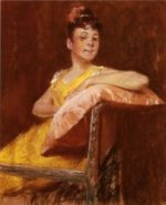 A Girl in Yellow - Oil Painting Reproduction On Canvas