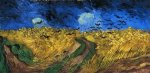 Wheatfield with Crows - Vincent Van Gogh Oil Painting
