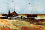 The Beach at Scheveningen in Calm Weather - Vincent Van Gogh Oil Painting