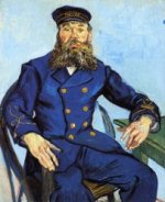 Portrait of Joseph Roulin VIII - Vincent Van Gogh Oil Painting