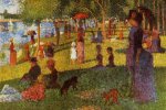 An Afternoon at La Grande Jatte - Oil Painting Reproduction On Canvas