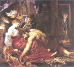 Samson and Delilah - Peter Paul Rubens oil painting