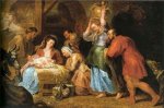 Adoration of the Shepherds 2 - Peter Paul Rubens oil painting