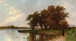 Early Autumn on Long Island - Alfred Thompson Bricher Oil Painting