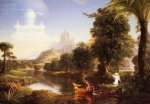The Voyage of Life: Youth - Thomas Cole Oil Painting