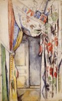 Curtains - Paul Cezanne Oil Painting