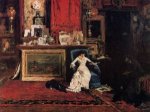 Interior of the Artist's Studio - William Merritt Chase Oil Painting